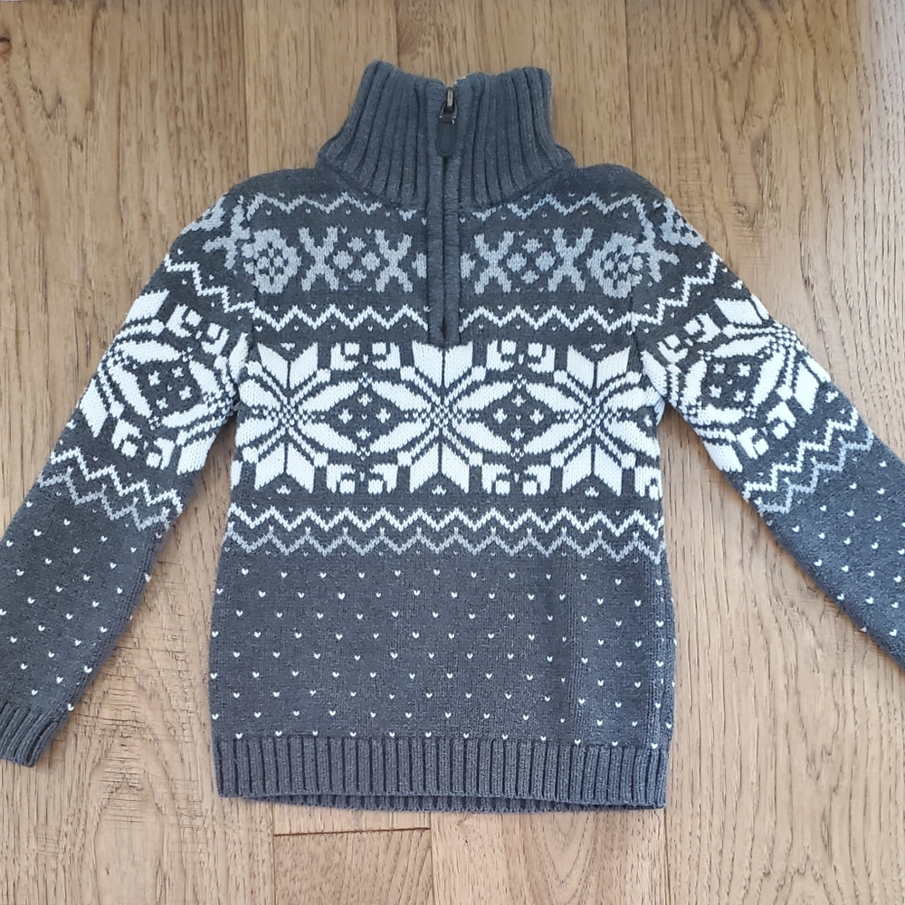 Fair Isle Skyr Toddler sweater